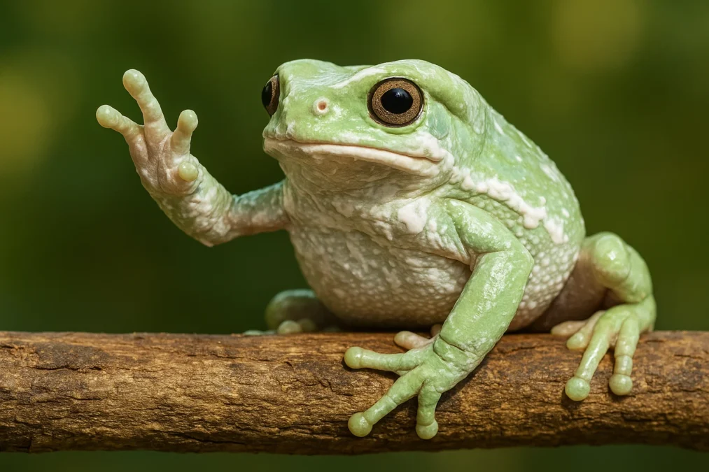 The Waxy Monkey Tree Frog