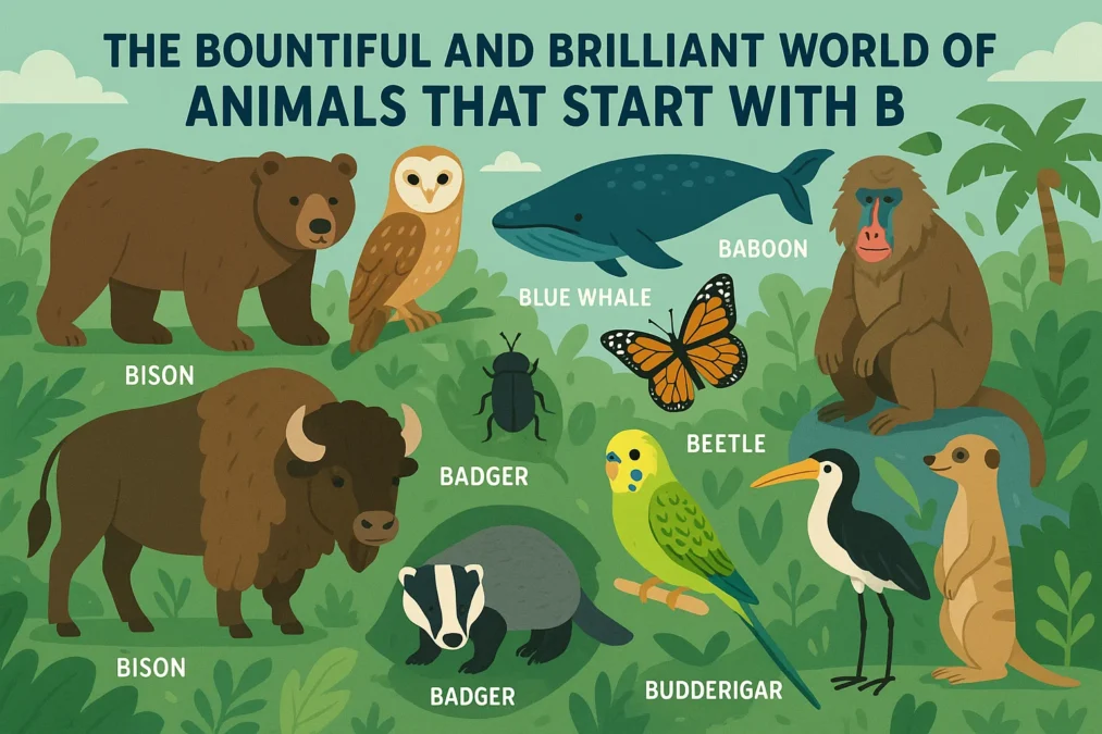 Animals That Start With B