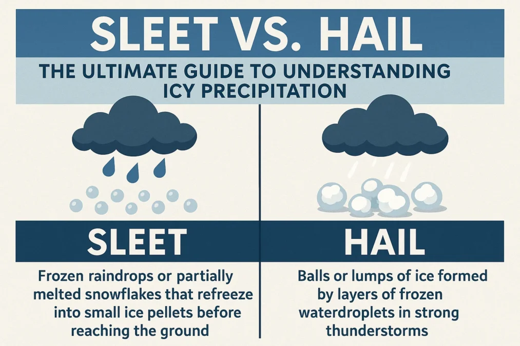 Sleet vs Hail: The Ultimate Guide to Understanding Icy Precipitation Sleet vs Hail